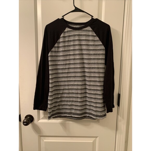 The Children's Place Boys Striped Long Sleeve Shirt Size XXL 16 Multi-Color - Picture 1 of 8